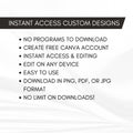how to personalize your party invitation in canva